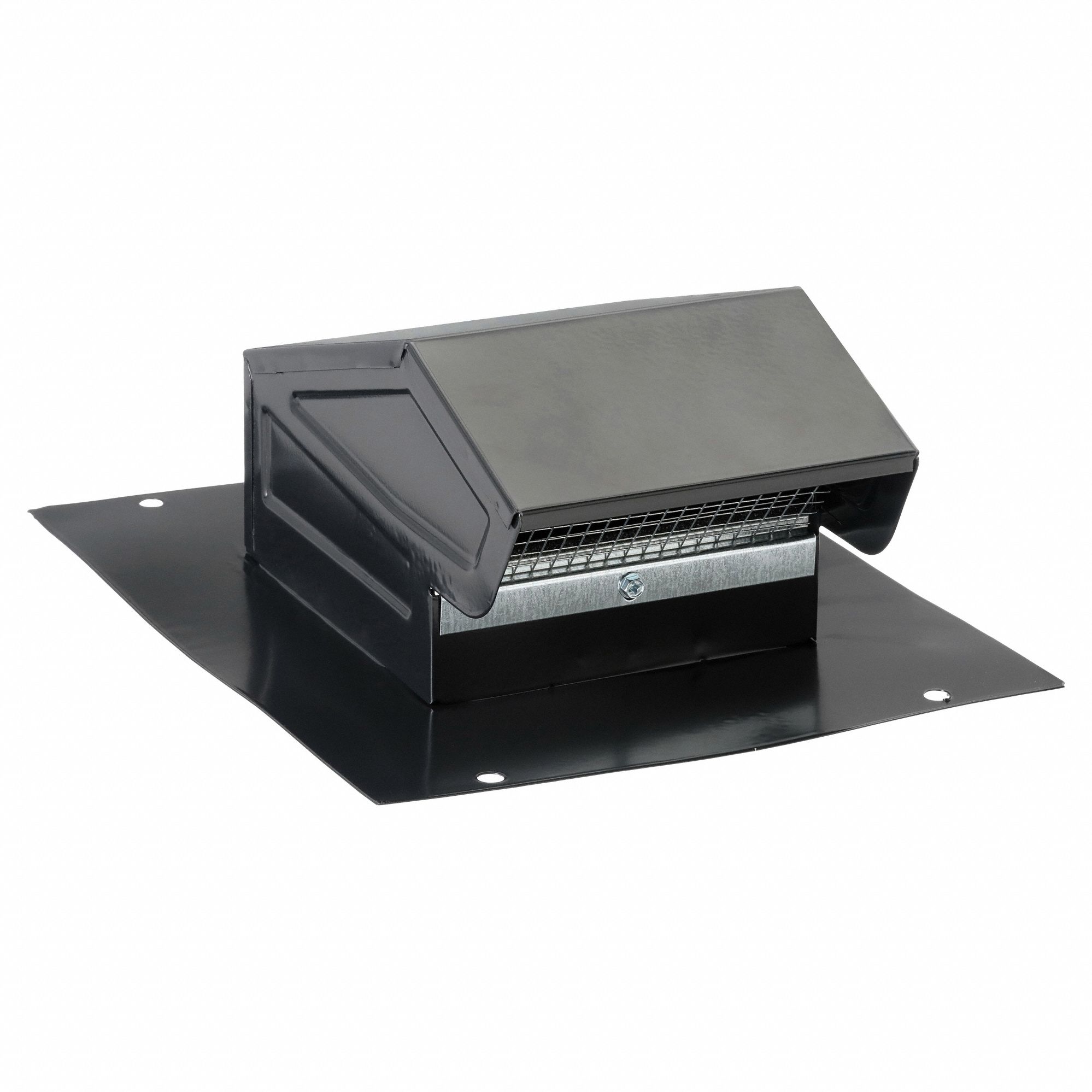 ROOF CAP, ROUND, 3 IN/4 IN DUCT, STEEL, BLACK, POWDER COAT, 25 GA, ROOF CAP