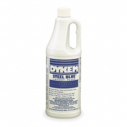 DYKEM Machining Layout Fluid 31.5 oz Container Size, Bottle, Liquid