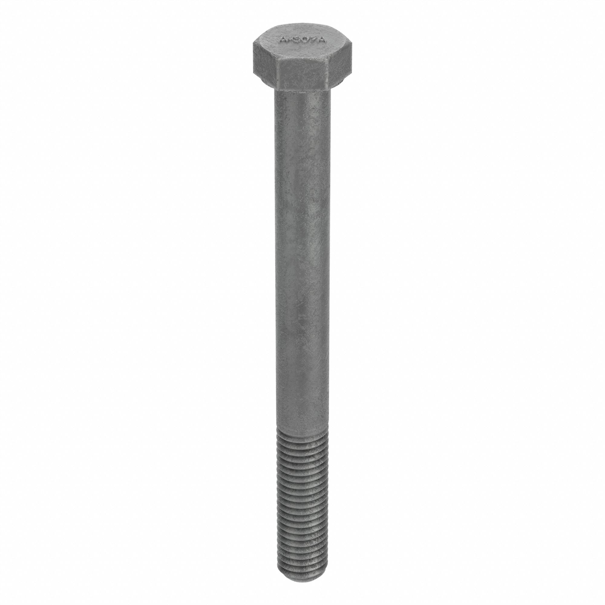 Hex Head Cap Screw: Steel, A307A, Hot Dipped Galvanized, 3/8"-16, Coarse, 4 in lg, Inch, 50 PK