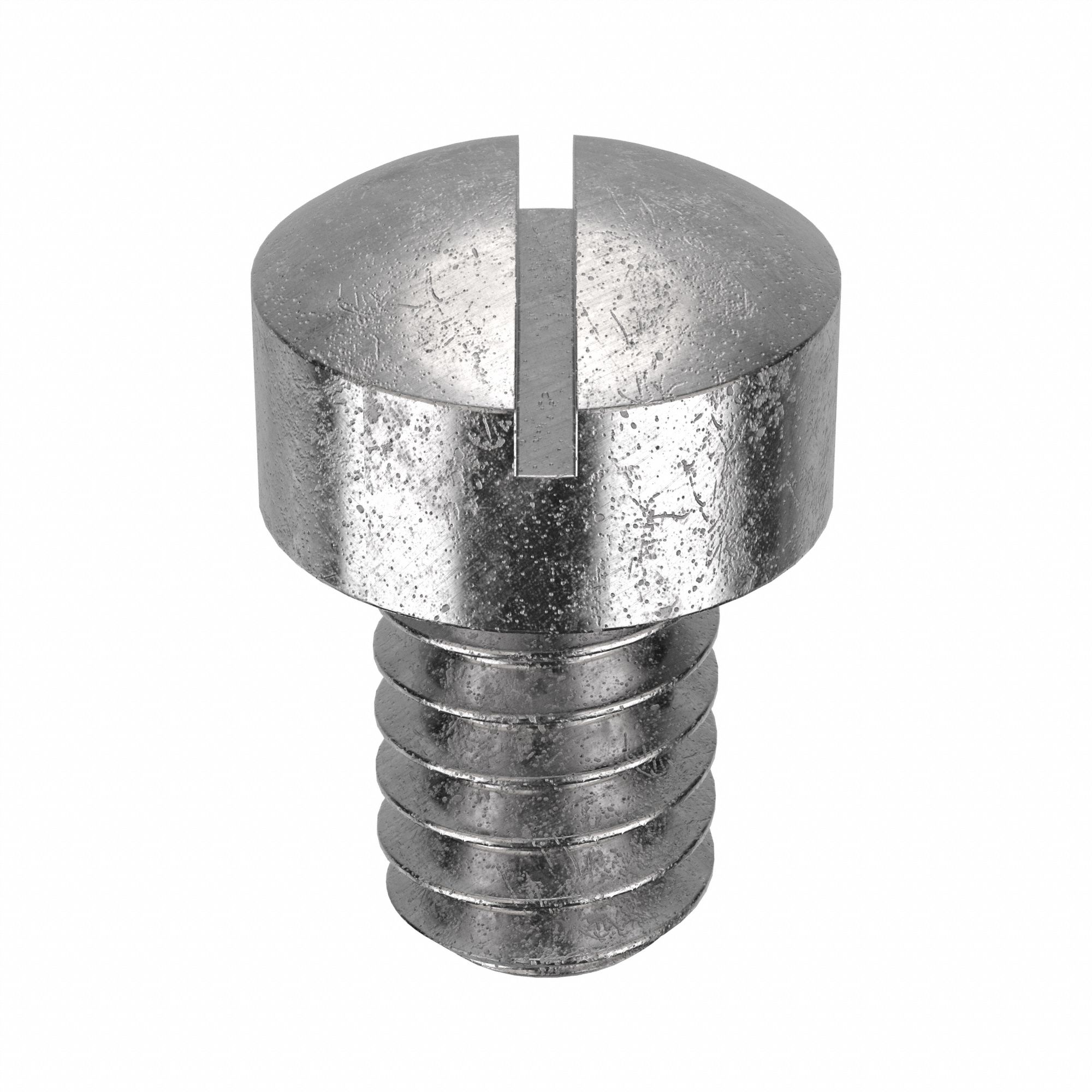 Machine Screw: #2-56 Thread Size, 1/8 in Lg, 18-8, Stainless Steel, Plain, Fillister, 100 PK