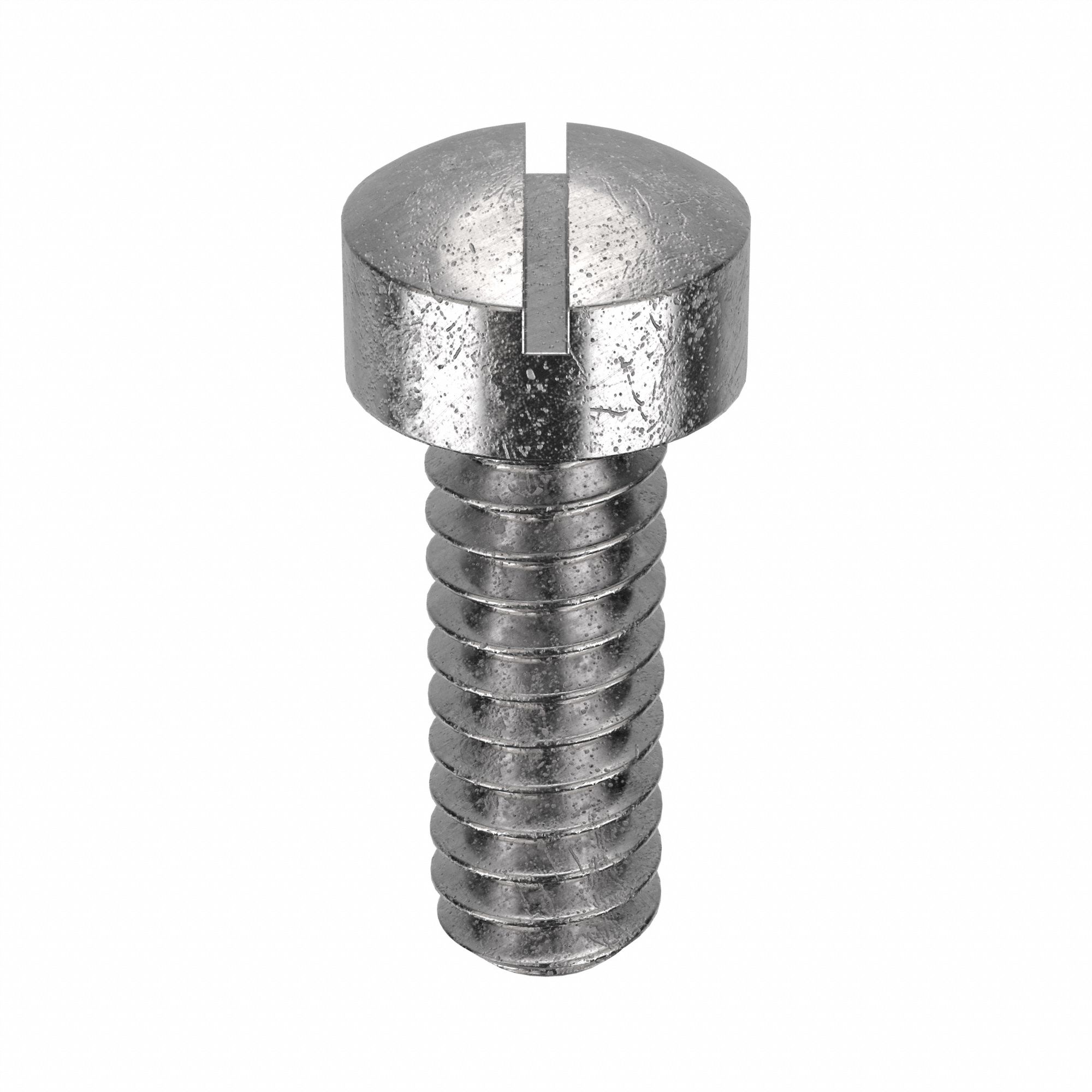 Machine Screw: #4-40 Thread Size, 5/16 in Lg, 18-8, Stainless Steel, Plain, Fillister, 100 PK