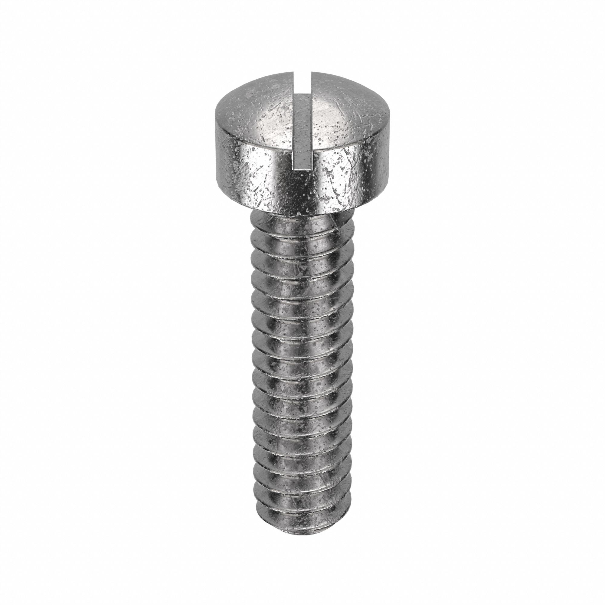 Machine Screw: #4-40 Thread Size, 7/16 in Lg, 18-8, Stainless Steel, Plain, Fillister, 100 PK