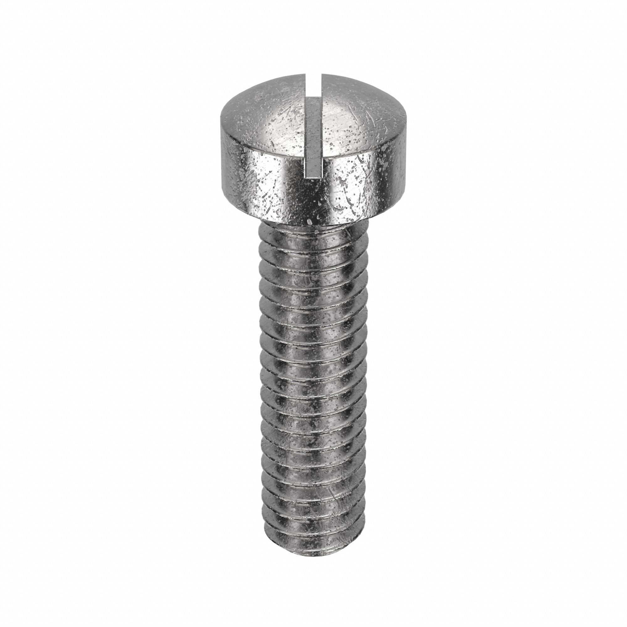 VIS DE M&Eacute;CANIQUE,NO8-32, 5/8PO L,INOX 18/8,LISSE, CYLINDRIQUE,FENDUE,100PQ
