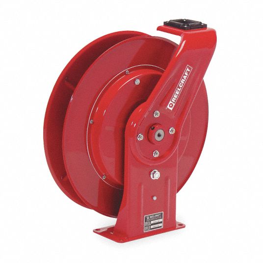 912159-5 Spring Return Hose Reel: 50 ft (3/8 in I.D.), 3/8 in MNPT