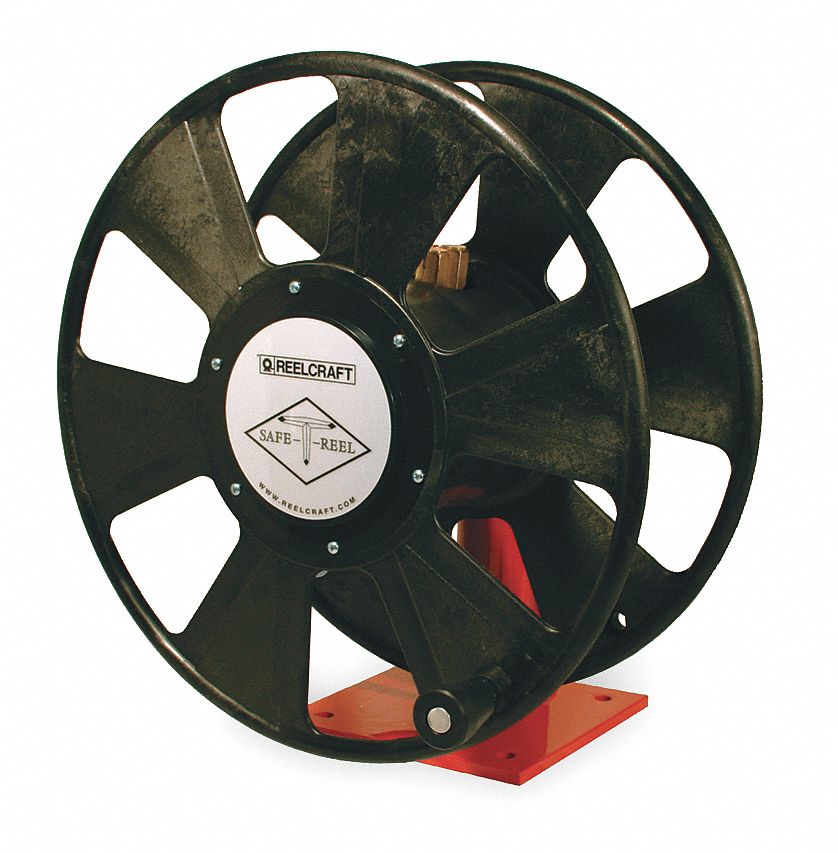 2CAJ6 - Welding Cable Reel Hand Crank 250 Ft Cap