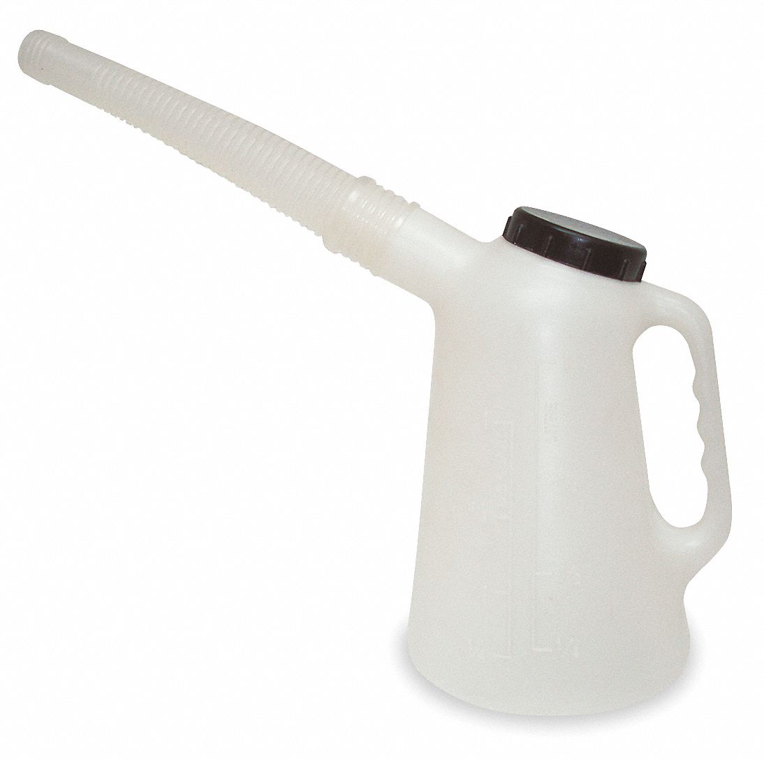 FLEXIBLE SPOUT MEASURE,1QUART/1 LITER