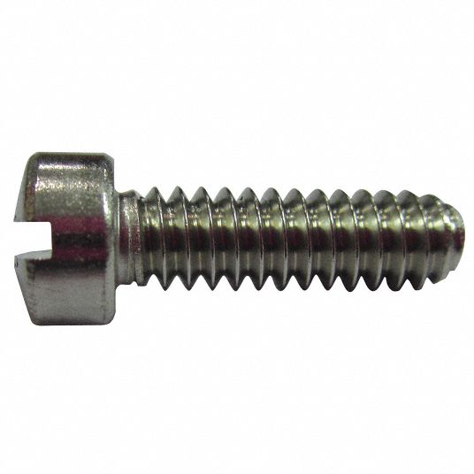 FABORY 1024 Machine Screw, Fillister, Slotted, 188 (304) Stainless