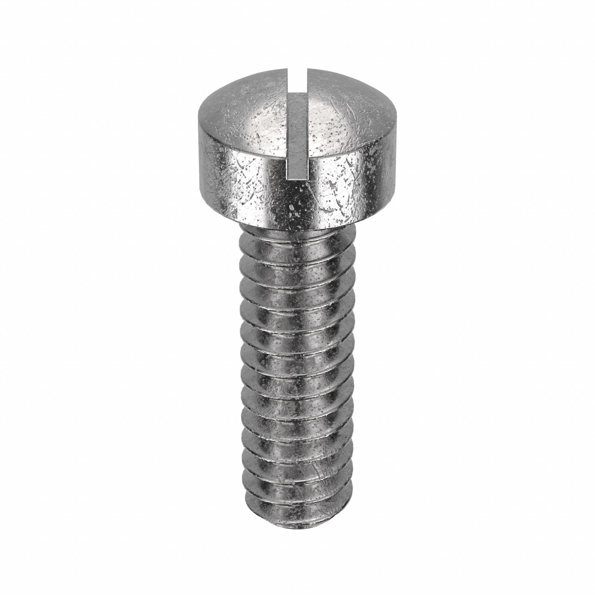 Machine Screw: #10-24 Thread Size, 5/8 in Lg, 18-8, Stainless Steel, Plain, Fillister, 100 PK