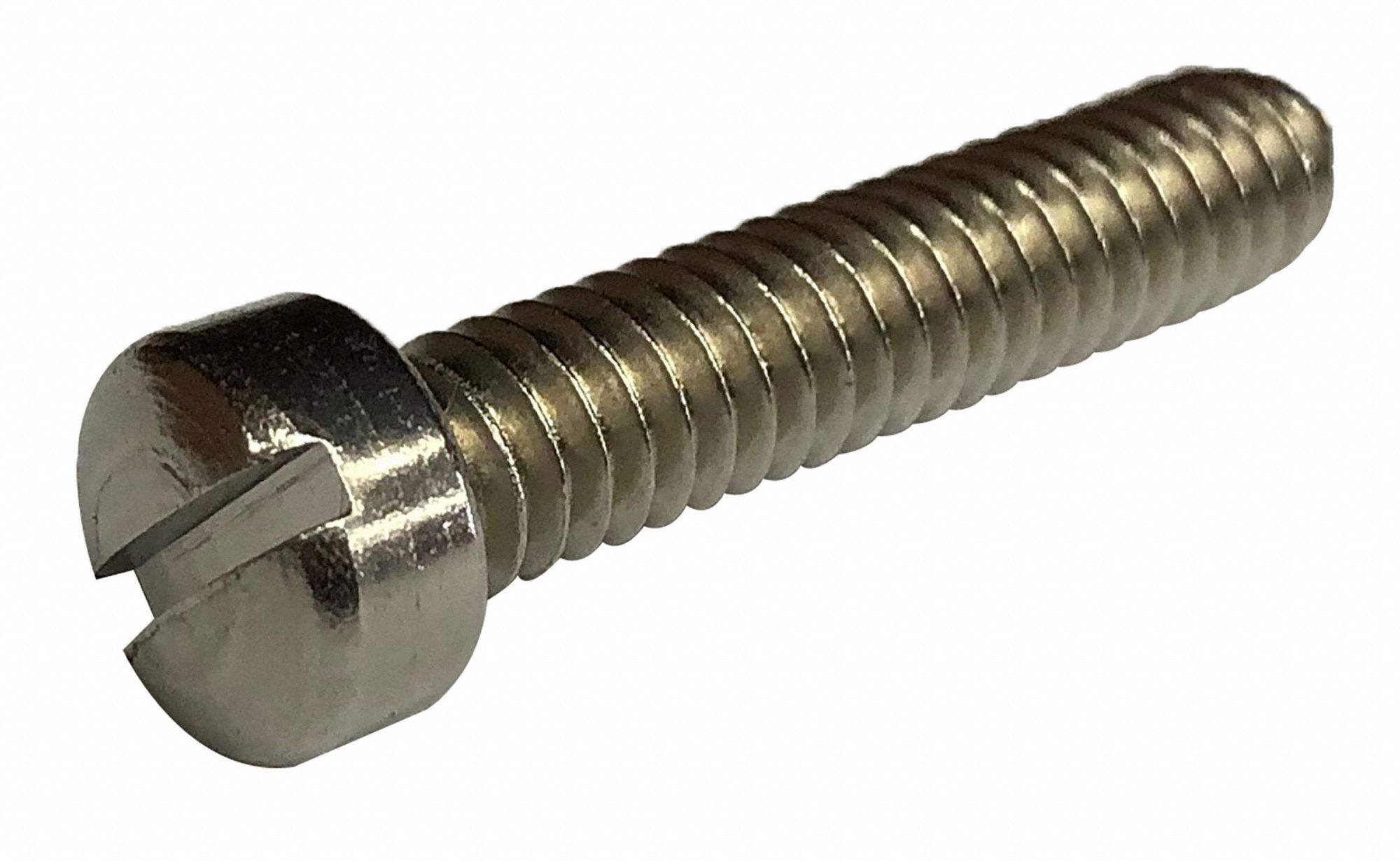 10-32 X 2 Slotted Fillister Machine Screw 18-8 Stainless Steel Package Qty 100