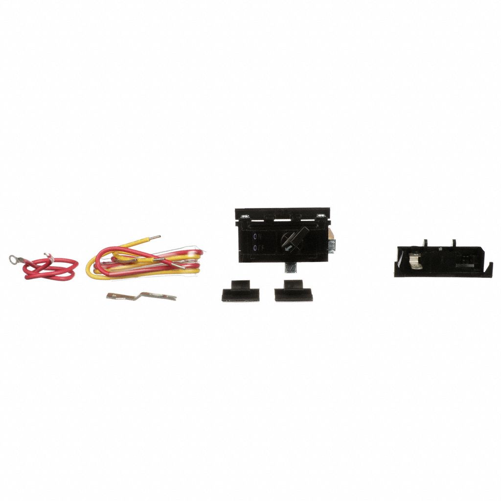 Control Kit: NEMA Motor Size 0/00/1/2/3, Start/Stop, Selector Switch, Black