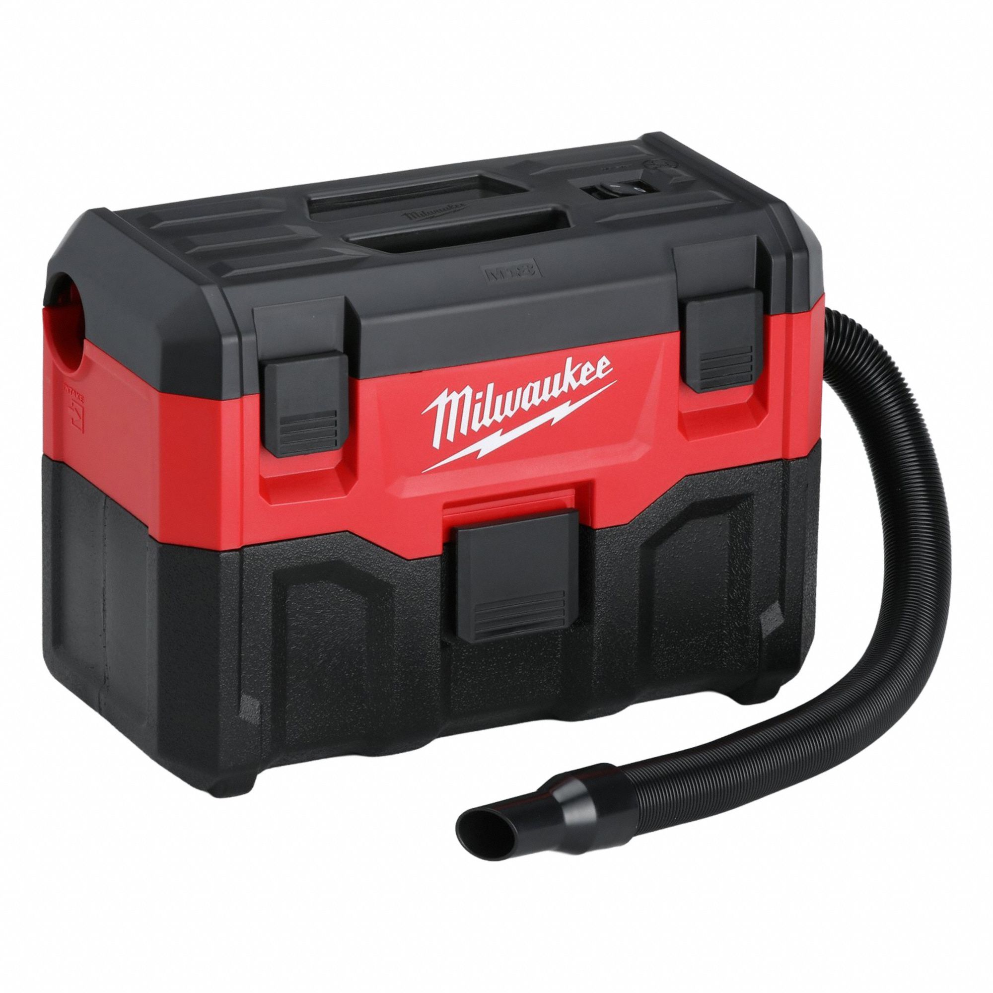 Shop Vacuum: 2 gal Tank Size, Plastic, 1 1/4 in Vacuum Hose Dia, 6 ft Hose Lg, Wet/Dry