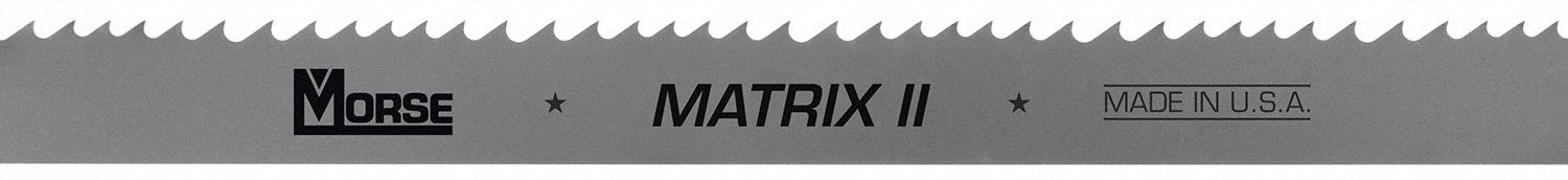 MK Morse 64-1/2" x 1/2" Bandsaw Blades Bimetal 14 TPI for Metalworking 2 Pack 