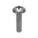 MACHINE SCREW, #8-32 THREAD, ¾ IN L, 18-8 SS, PLAIN FINISH, TRUSS, PHILLIPS, 100 PK