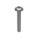 MACHINE SCREW, #8-32 THREAD, 1¼ IN L, 18-8 SS, PLAIN FINISH, TRUSS, PHILLIPS, 100 PK