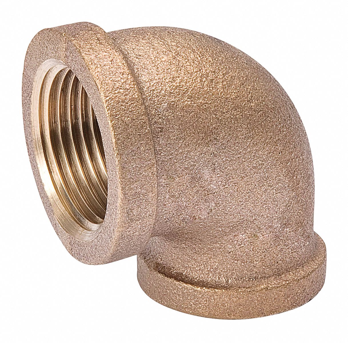 Grainger Approved Reducing Elbow Red Brass In X In Fitting Pipe Size Female Npt X