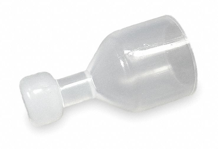 Cap: For 1/4 in Tube OD, Flared, 29/32 in Overall Lg
