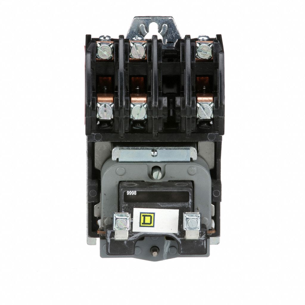 SQUARE D, 3 Poles, 277V AC, Lighting Contactor 2CG64