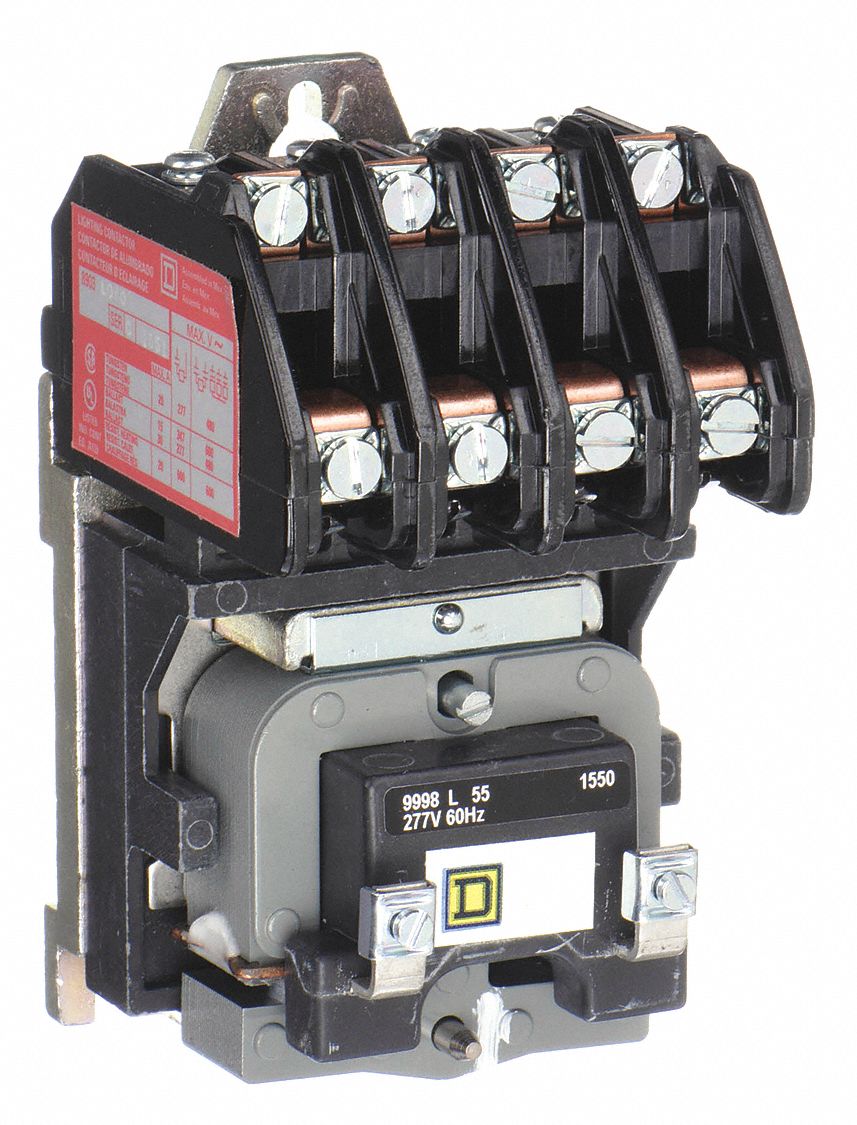 6 Pole Lighting Contactor 277v Coil Shelly Lighting