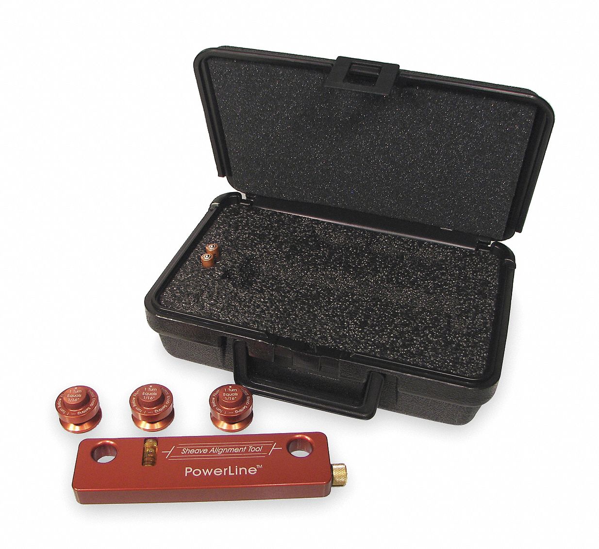 JOHNSON Manual Leveling Sheave Alignment Laser, Horizontal