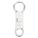 LOCKOUT HASP, 1½ IN/1 IN OPENING, SILVER, 8 PADLOCKS