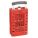 GROUP LOCKOUT BOX, STEEL, RED, 12.75 X 6.38 X 3½ IN, WALL, HINGED, 14 PADLOCKS