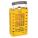 GROUP LOCKOUT BOX, STEEL, YELLOW, 12.75 X 6.38 X 3½ IN, WALL, HINGED, 14 PADLOCKS