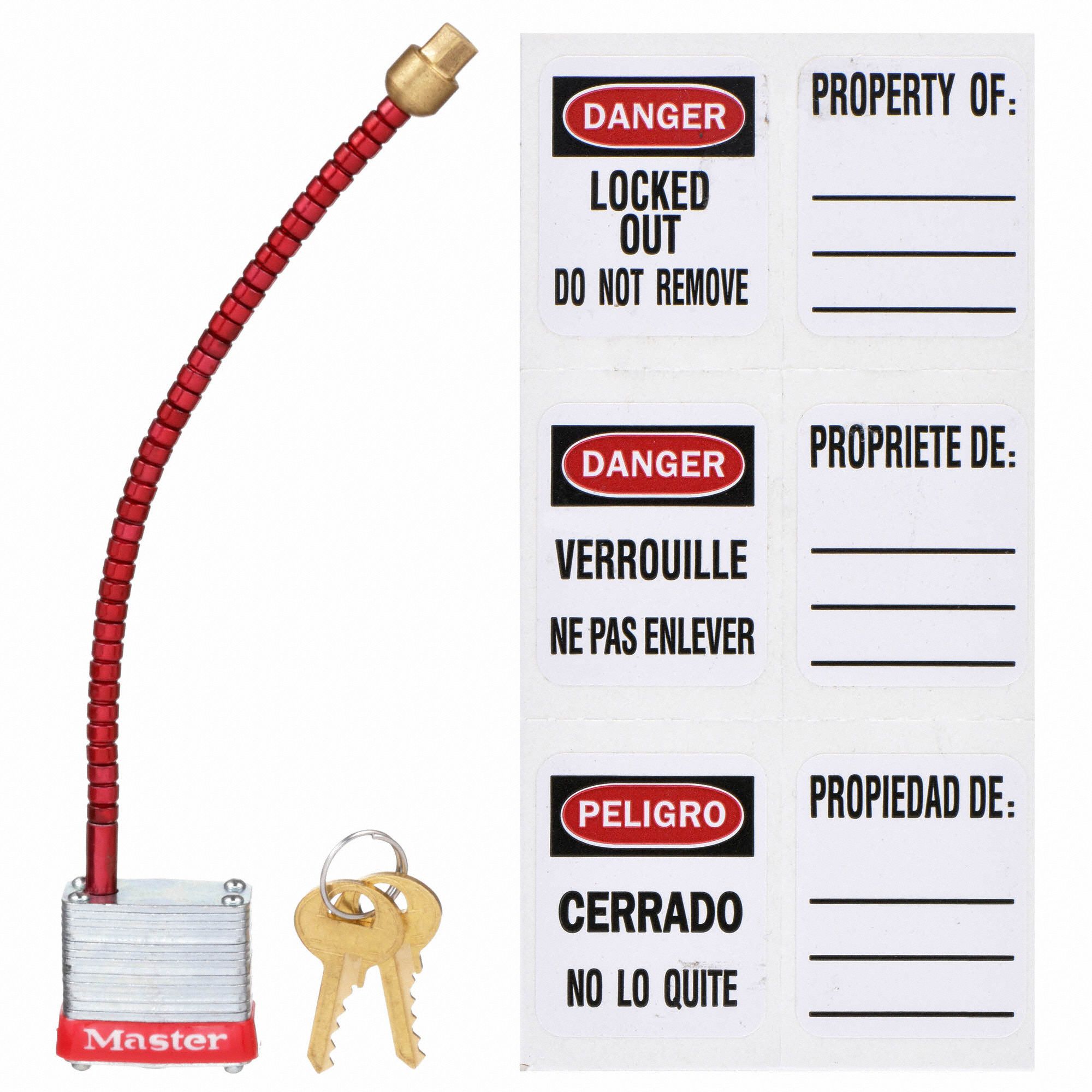 MASTER LOCK Circuit Breaker Switch Padlock 120/277 Circuit Breaker