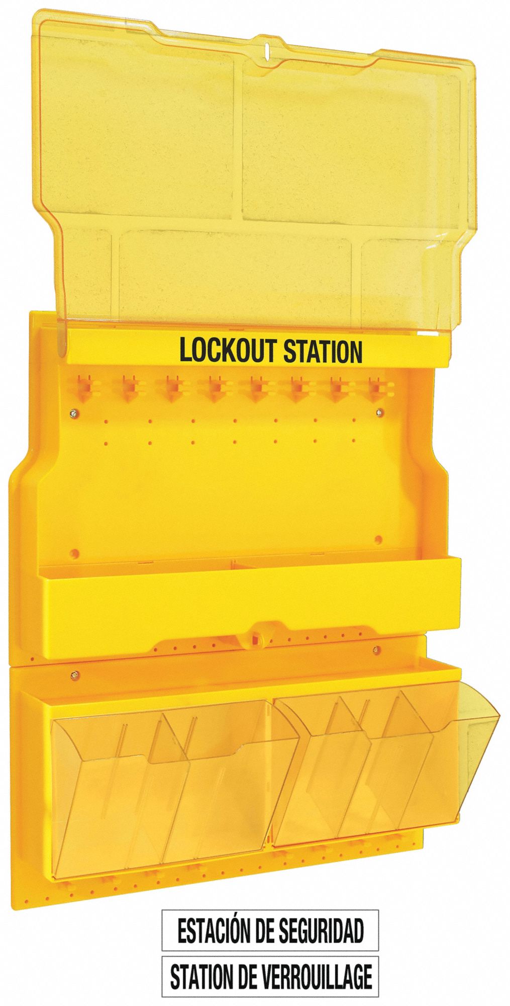 MASTER LOCK, 6 Components Included, Lockout Station, Lockout Station ...