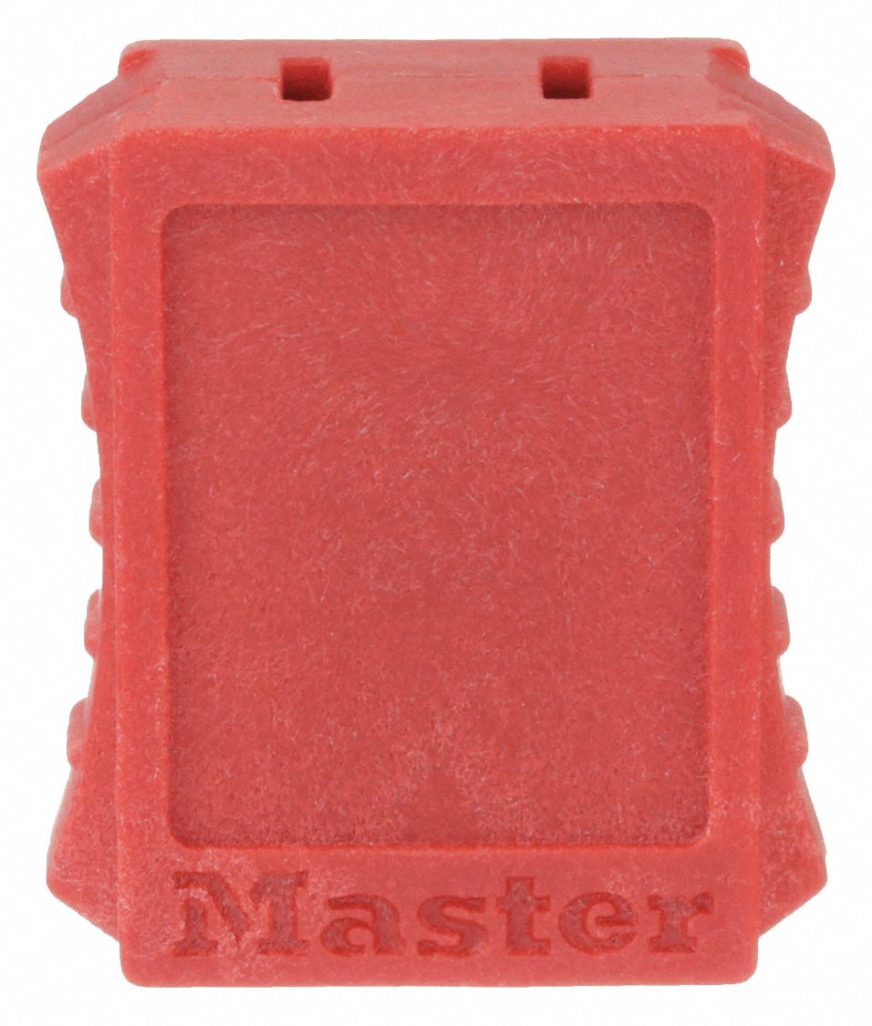 PLUG LOCKOUT, FOR 2-/3-PRONG PLUG TYPE, RED