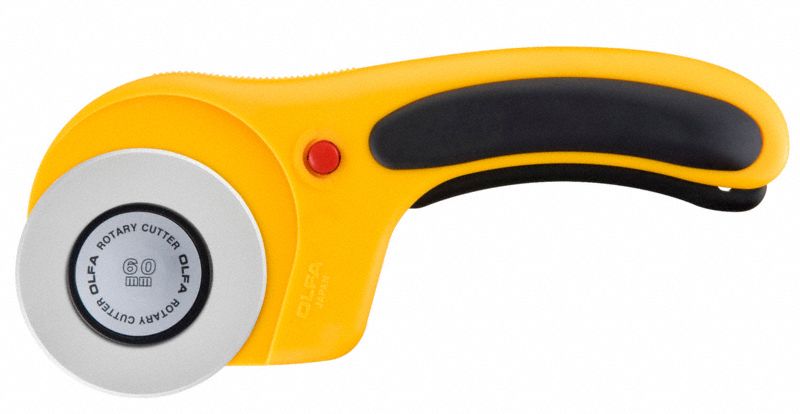 Ergonomic Rotary Cutter 60mm Tungsten