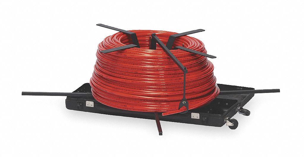 PEX TUBING UNCOILER W/CASE,STEEL