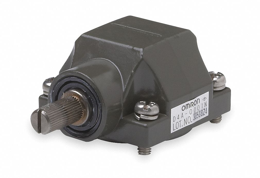 LIMIT SWITCH HEAD, ROLLER ARM PLUNGER, SIDE, D4A SERIES