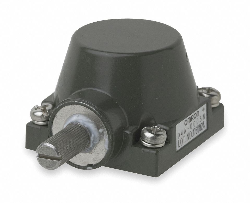 Limit Switch Head: Roller Arm Plunger, Side, D4A Series