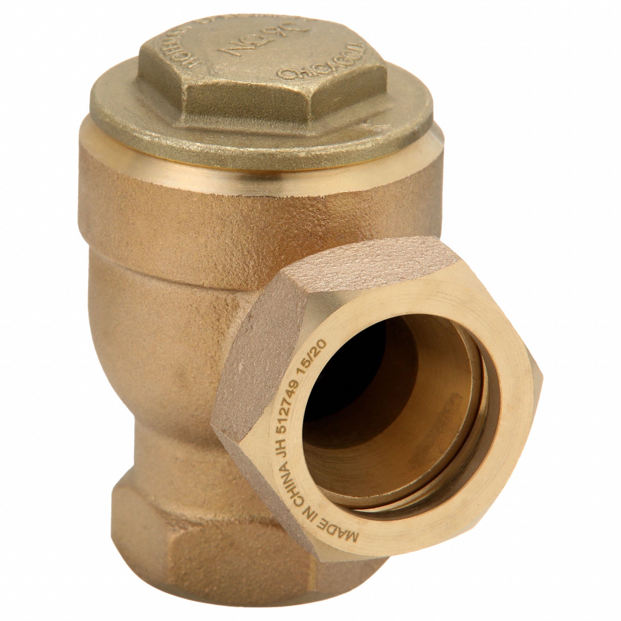 Steam Trap: Brass Body, Angle Design, 4, 200 lb/hr, 1 in FNPT Inlet, 125 psi Max.