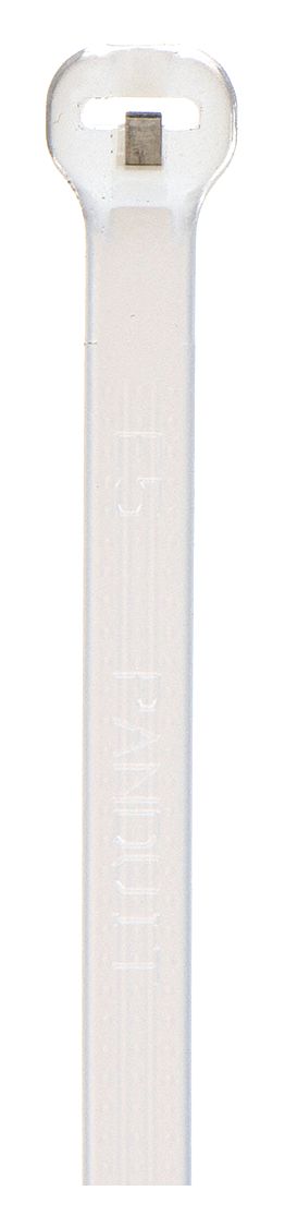 CABLE TIE, 8 IN L, 2 IN MAX BUNDLE, 0.09 IN W, NATURAL, 1,000 PK