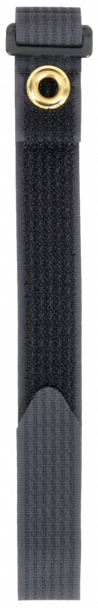 Hook-and-Loop Cinch Strap: 12 in Lg, 3.00 in, 0.85 in Wd, 50 lb Tensile Strength, 10 PK