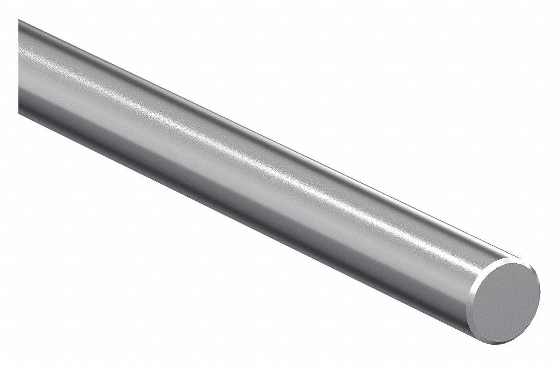 PBC LINEAR, Solid Shaft, 1/2 in Dia, Linear Shaft - 2CNW7|NIL08-072.000 ...