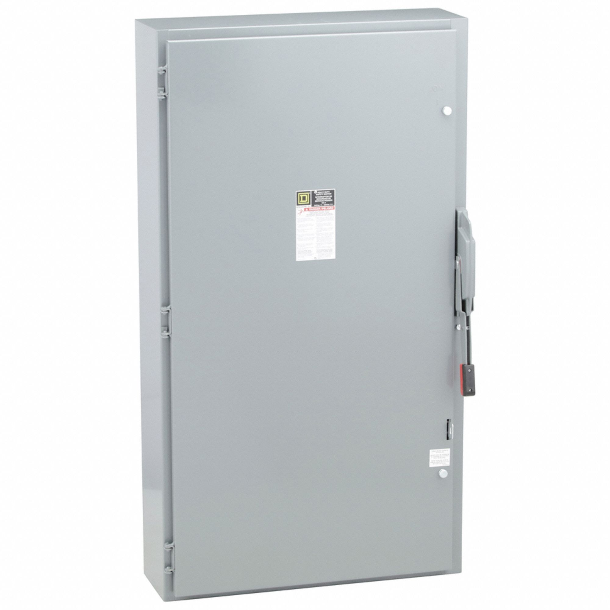 Safety Switch: Fusible, 400 A, Three Phase, 240V AC, Galvanized Steel, Indoor