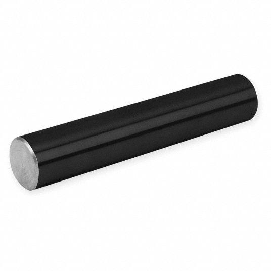 PBC LINEAR Linear Shaft 1 in Shaft Dia, 42 in Lg, 70 RC, Aluminum