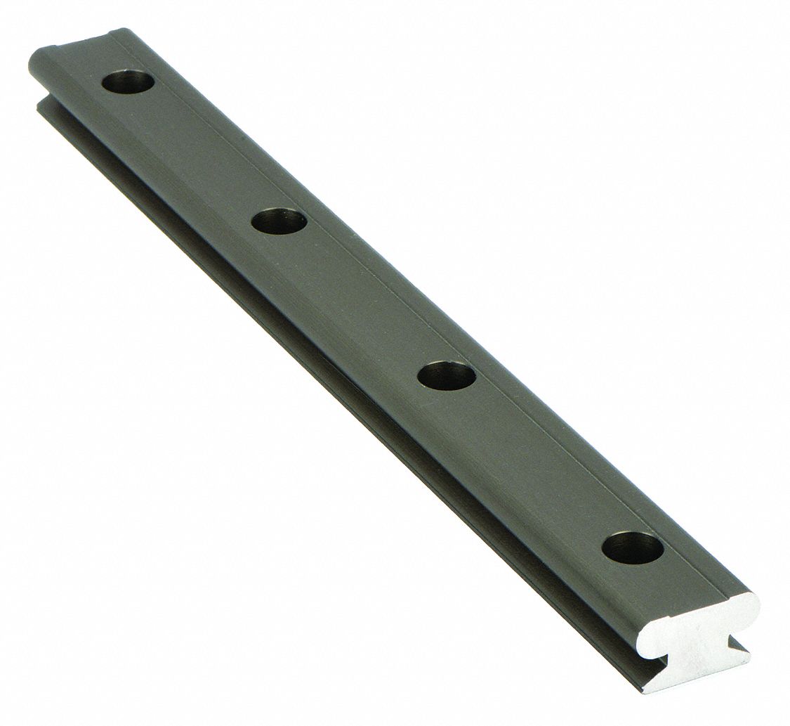 Linear Guide Rail: 15, 150 mm Overall Lg, 15 mm Overall Wd, 9.2 mm Overall Ht, Aluminum