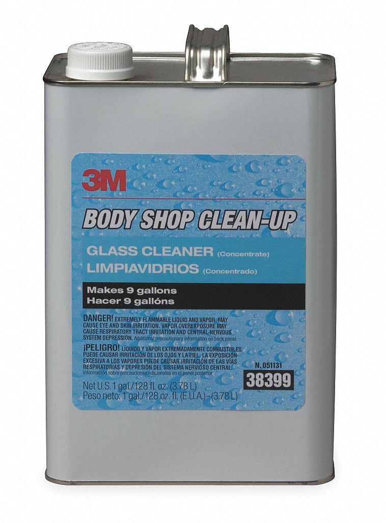 3M, Liquid, Can, Glass Cleaner 2CTJ438399 Grainger
