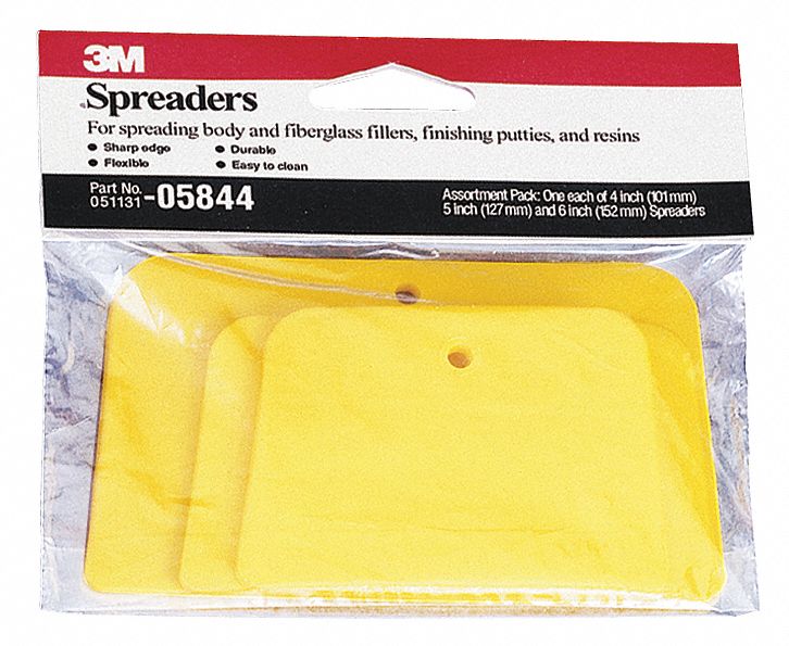 SCRAPER, SPRING STEEL, HAMMER END, SOFT GRIP, METAL HANDLE, 8 IN L
