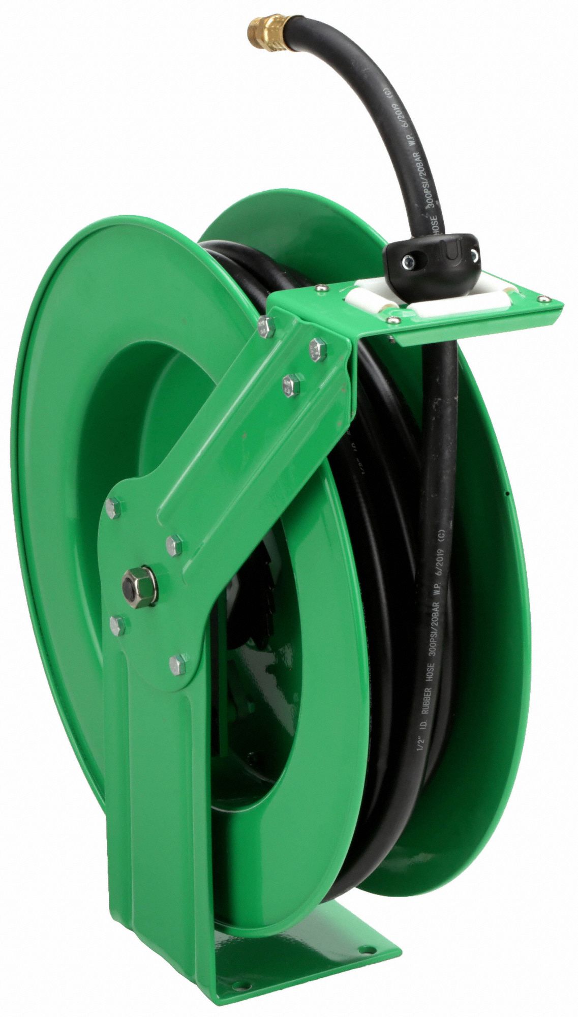 SPEEDAIRE Spring Return Hose Reel 50 ft (1/2 in I.D.), 1/2 in MNPT