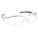 SAFETY GLASSES, HALF-FRAME, WRAPAROUND, POLYCARBONATE, ANTI-FOG, CLEAR, M, UNISEX