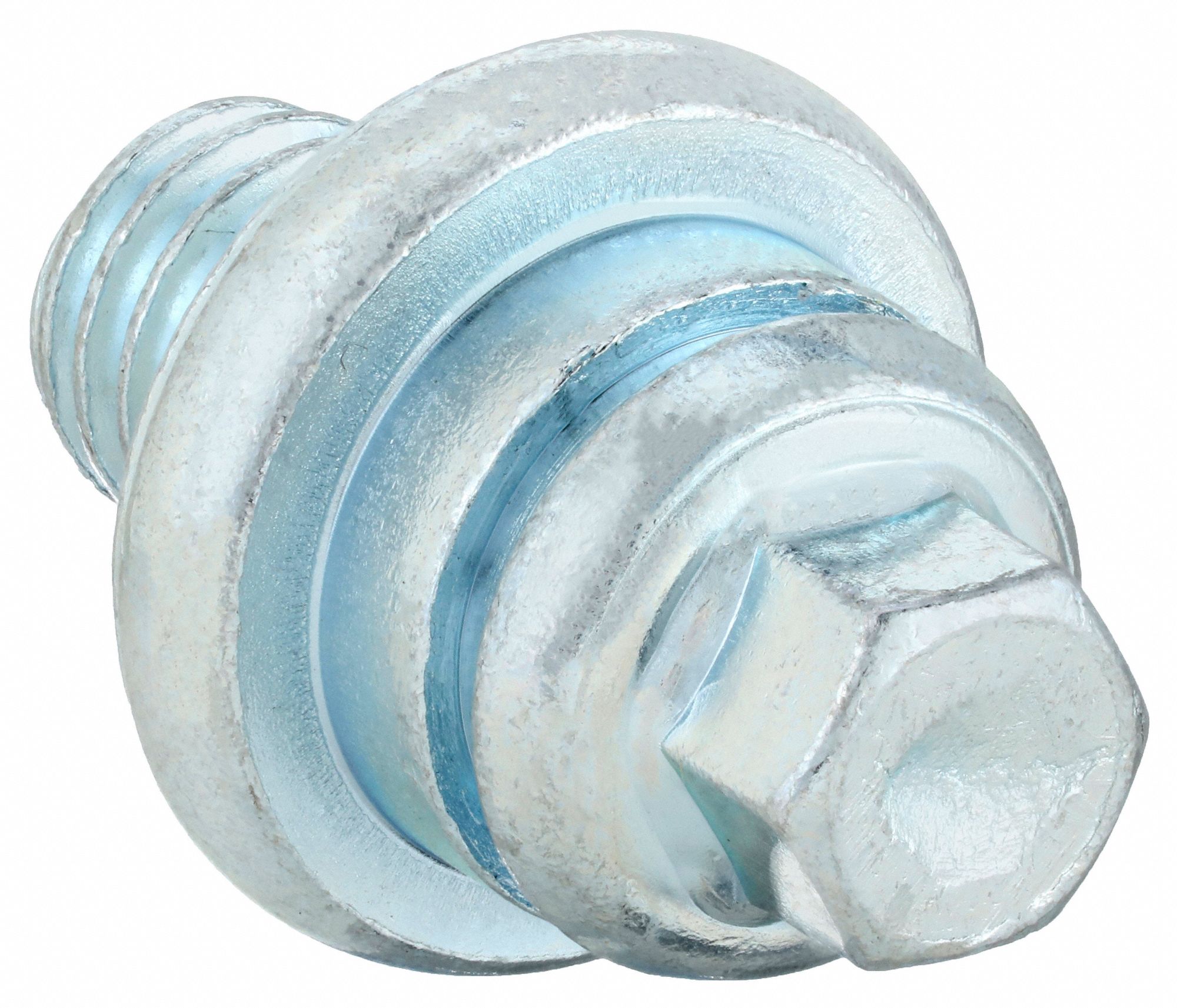 BOLT, SIDE BOLT TERMINAL, SILVER COLOUR, STEEL, ZINC-PLATED, 7/16 IN OVERALL L