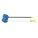 PIGTAIL, BLUNT CUT/RING TERMINAL/PL-10 CONNECTOR, 2 WIRES, 6 IN WIRE L, 2 CONNECTORS