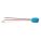 PIGTAIL, BLUNT CUT/RING TERMINAL/MALE PIN CONNECTOR, 3 WIRES, 10½ IN WIRE L, 2 CONNECTORS