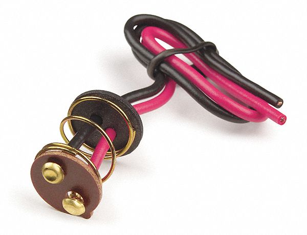 ASSEMBLY, BLUNT CUT WIRES, 2 WIRES, 7½ IN WIRE L, 2 CONNECTORS