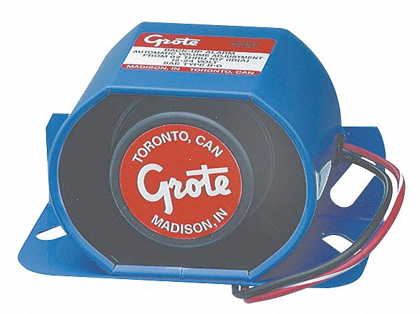 2CXB7 - Back Up Alarm 107dB Blue 3 in H