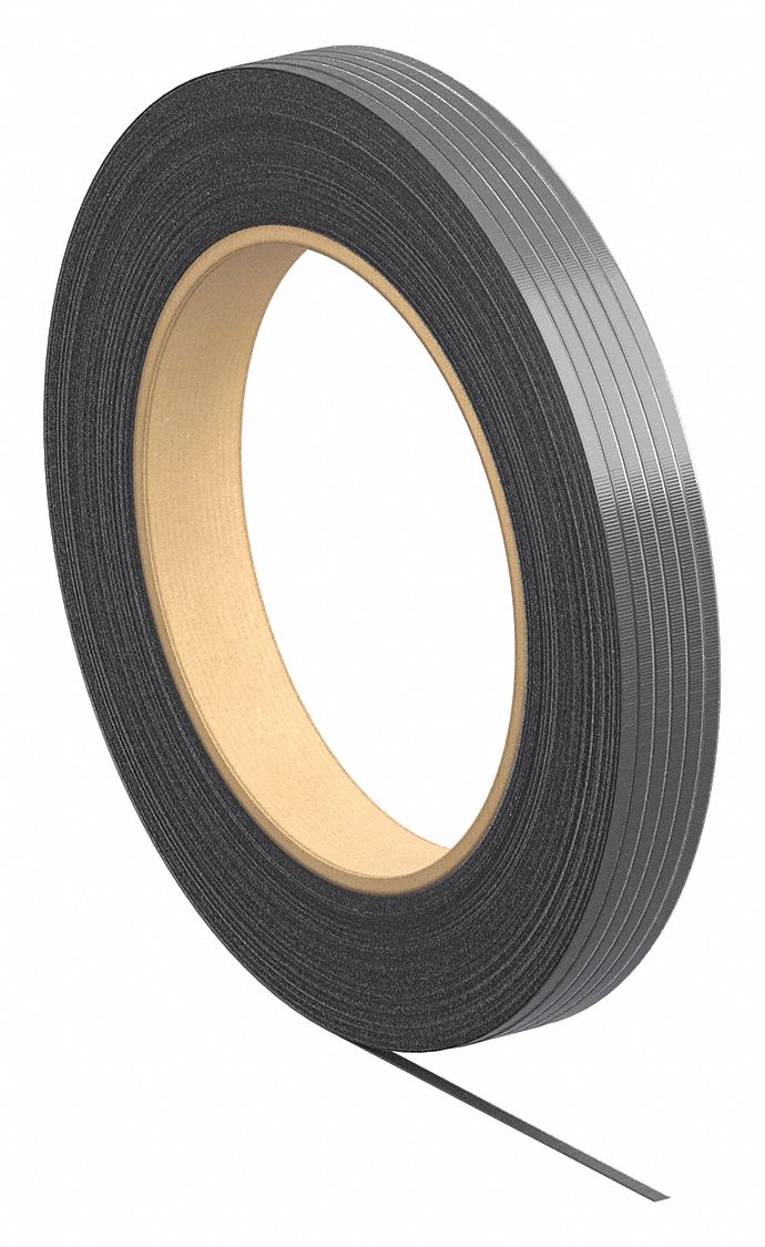 PLASTIC STRAPPING, ½ IN STRAPPING W, 0.018 IN THICK, 300 LB BREAK STRENGTH, 4,500 FT OVERALL L